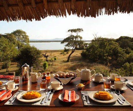 Siwandu Camp breakfast