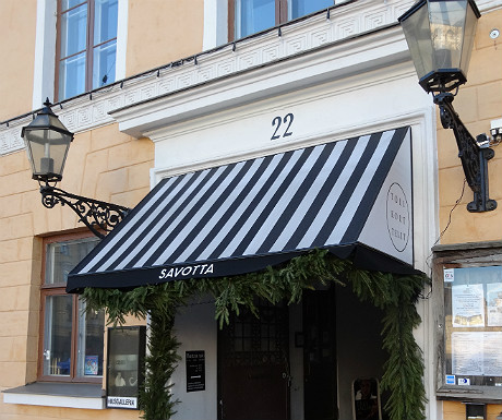 Savotta Restaurant in Helsinki
