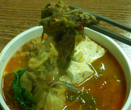 Dog meat soup