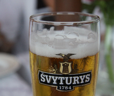 Svyturys Lithuanian beer