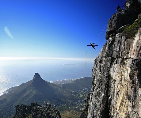 Table Mountain abseil