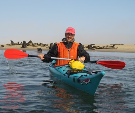 Kayaking in Walvis Bay