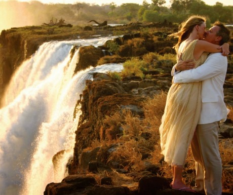 Honeymoon Couple Victoria Falls Tongabezi
