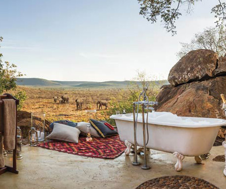 Madikwe Hills bathtub