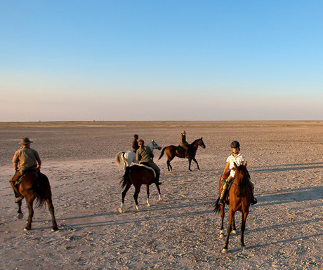 Riding safari, Botswana