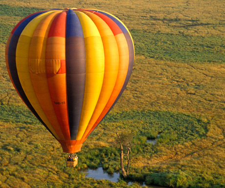 Ballooning in the Serengeti