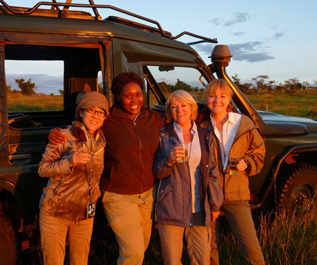 Women on safari