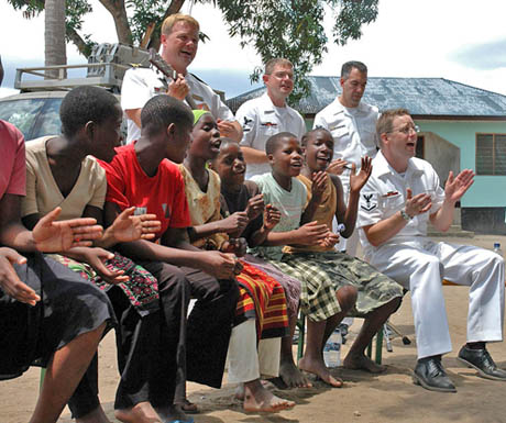 Children at Yatima Group Orphanage