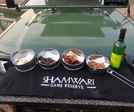 Sundowners at Shamwari