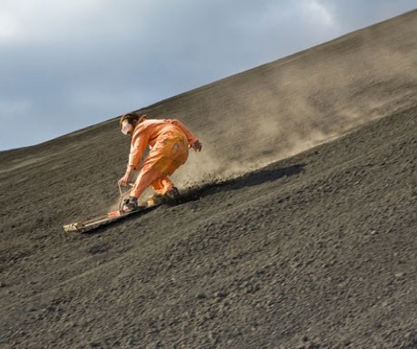 Volcano Boarding