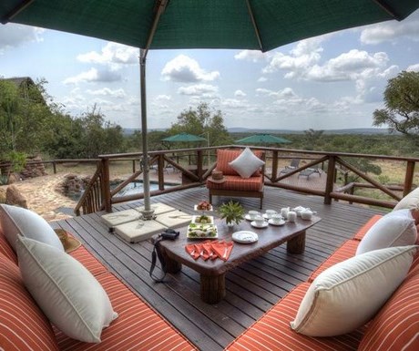 Jamila Game Lodge deck