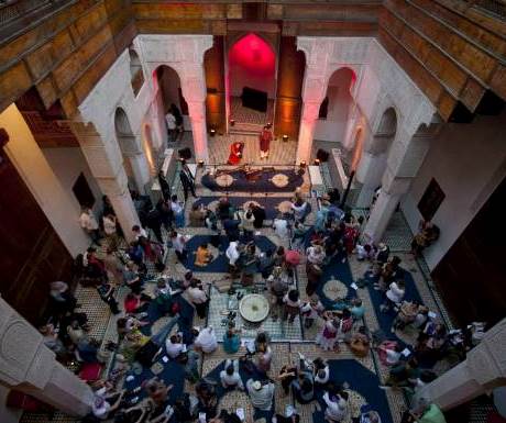 Fes Music Festival concert in a Riad