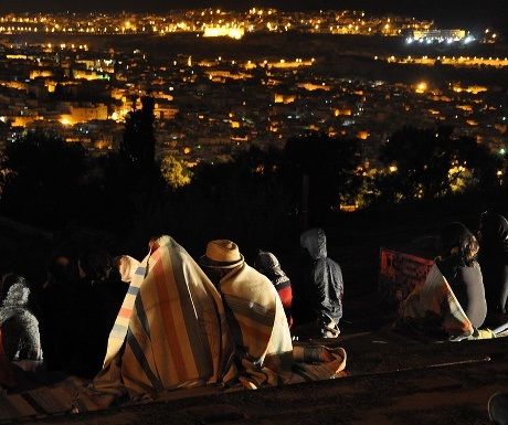 Fes Music Festival old city panorama