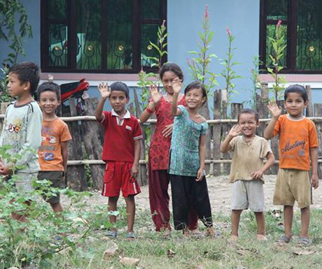 Children in Nepal