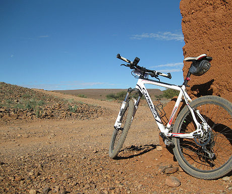 Mountain biking