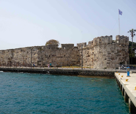 old town castle, Kos