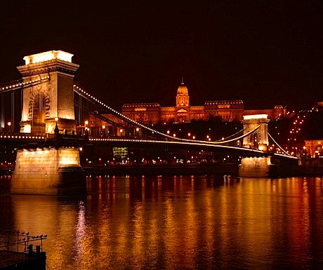 Budapest at night