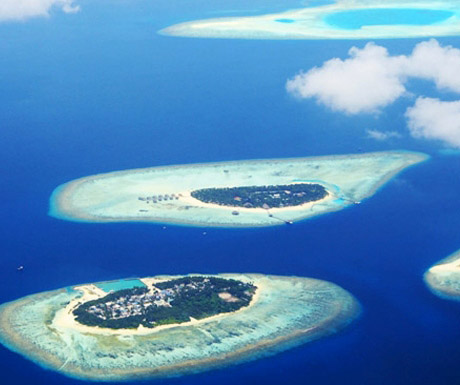 Maldives atolls