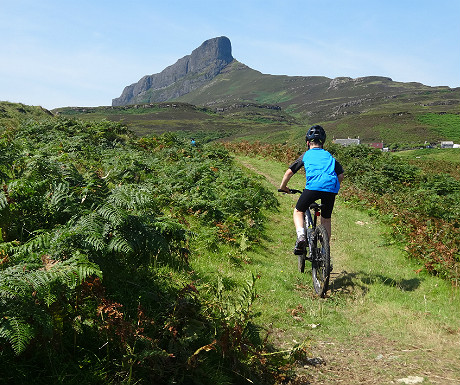 Eigg cycling