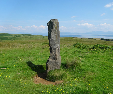 Standing stone on Eigg