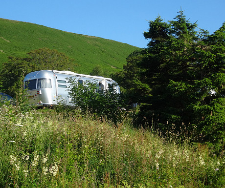 Airstream on The Quiet Site