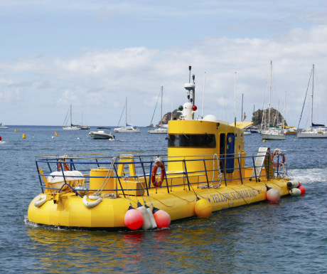 St Barths submarine