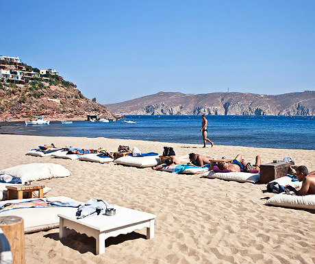 Mykonos beach