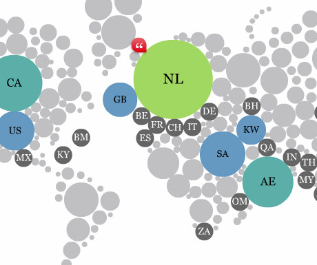 Expat map