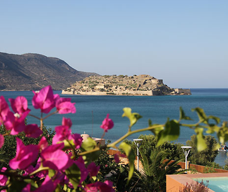 Domes of Elounda view