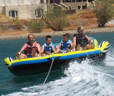 Domes of Elounda sofa ride