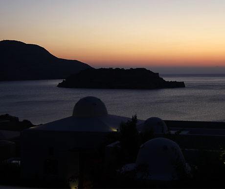 Domes of Elounda sunrise