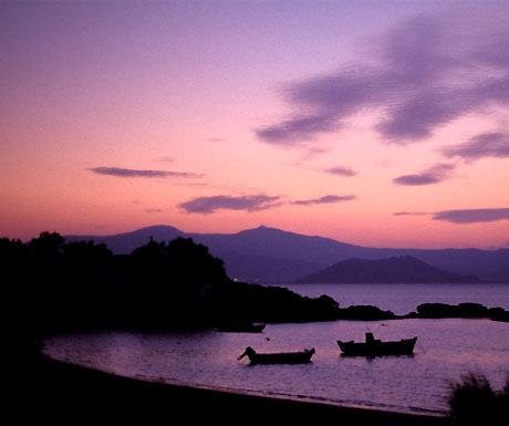 Greece boats