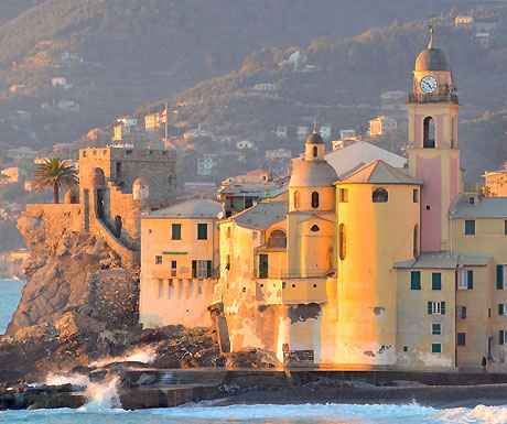 Portofino clock tower