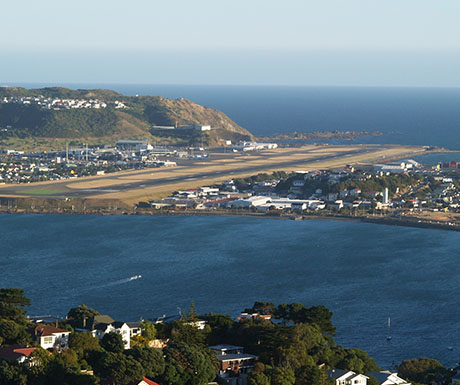 Wellington International Airport, New Zealand