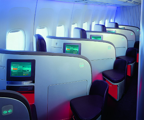 Virgin Atlantic Upper Class seating