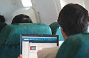 In-flight internet