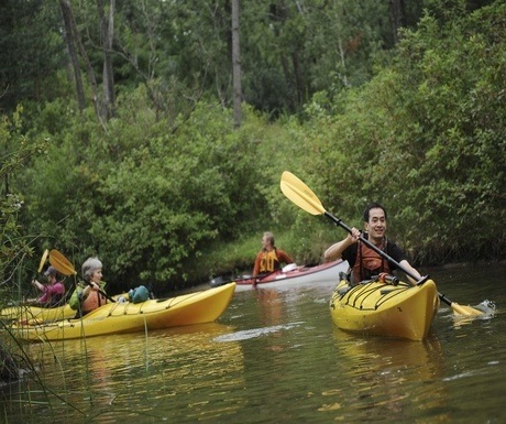 Kayaking in Thousand Islands