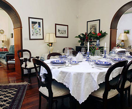 Villa Giardini Principe dining