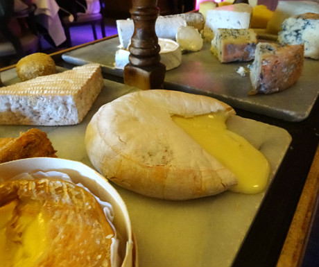 Isle of Eriska Hotel cheeseboard