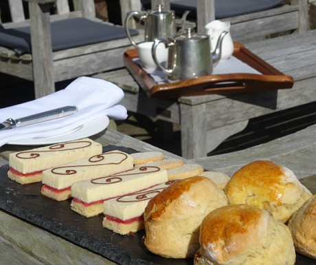 Isle of Eriska afternoon tea