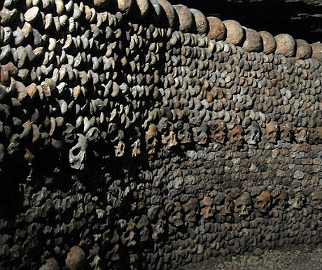 Paris catacombs