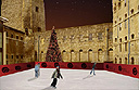 Oxford Castle skating