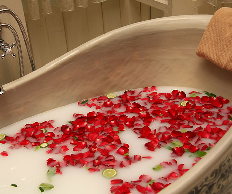 Petals in the bath