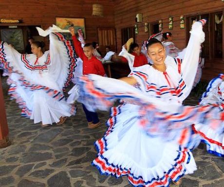 Costa Rican festival dance