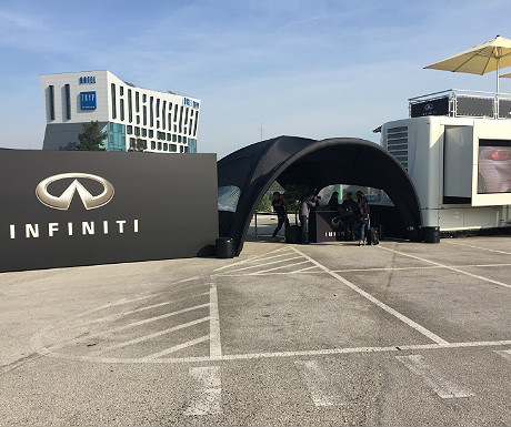 Infiniti welcome