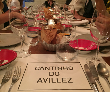 Dinner at Cantinho do Avillez