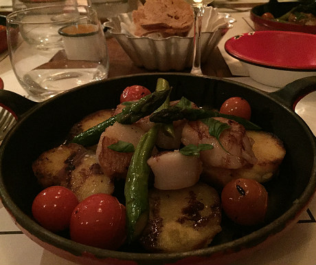 Scallops at Cantinho do Avillez