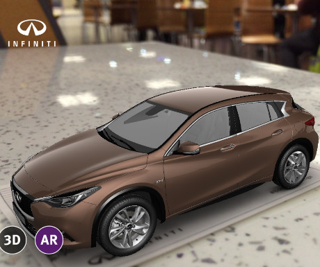 Infiniti app with car