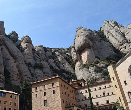 Montserrat's unusal rocks