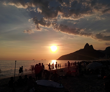 Ipanema sunset